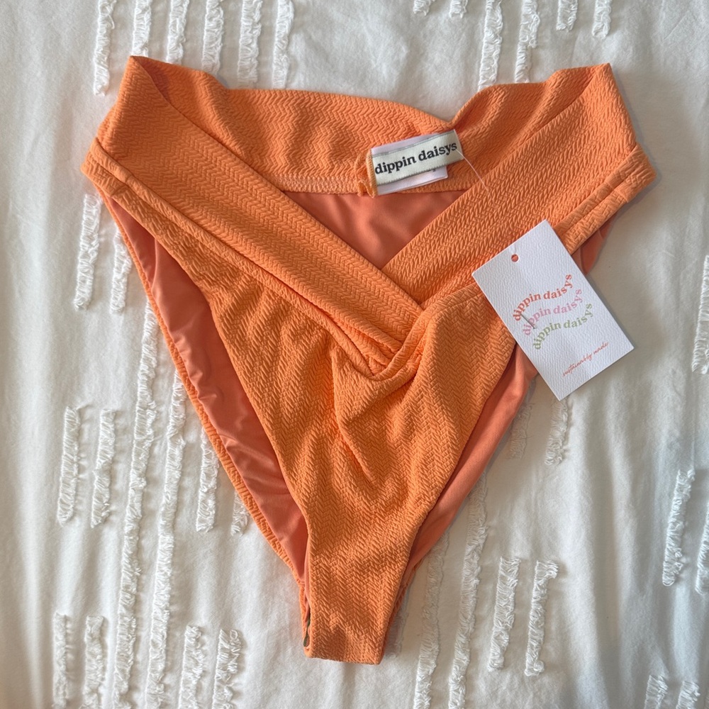 Dippin’ Daisys Orange Bikini Bottoms